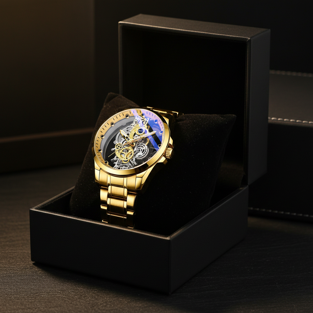 All Gold Steel In Box