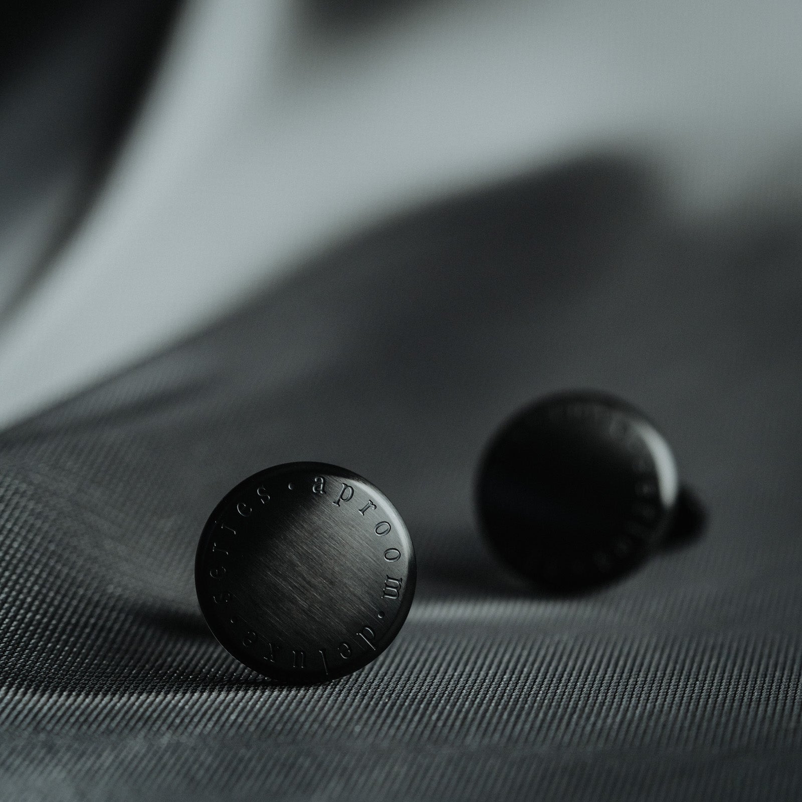 Darveil Luxe Cufflinks for Men - Light Luxury Business Style - Front View