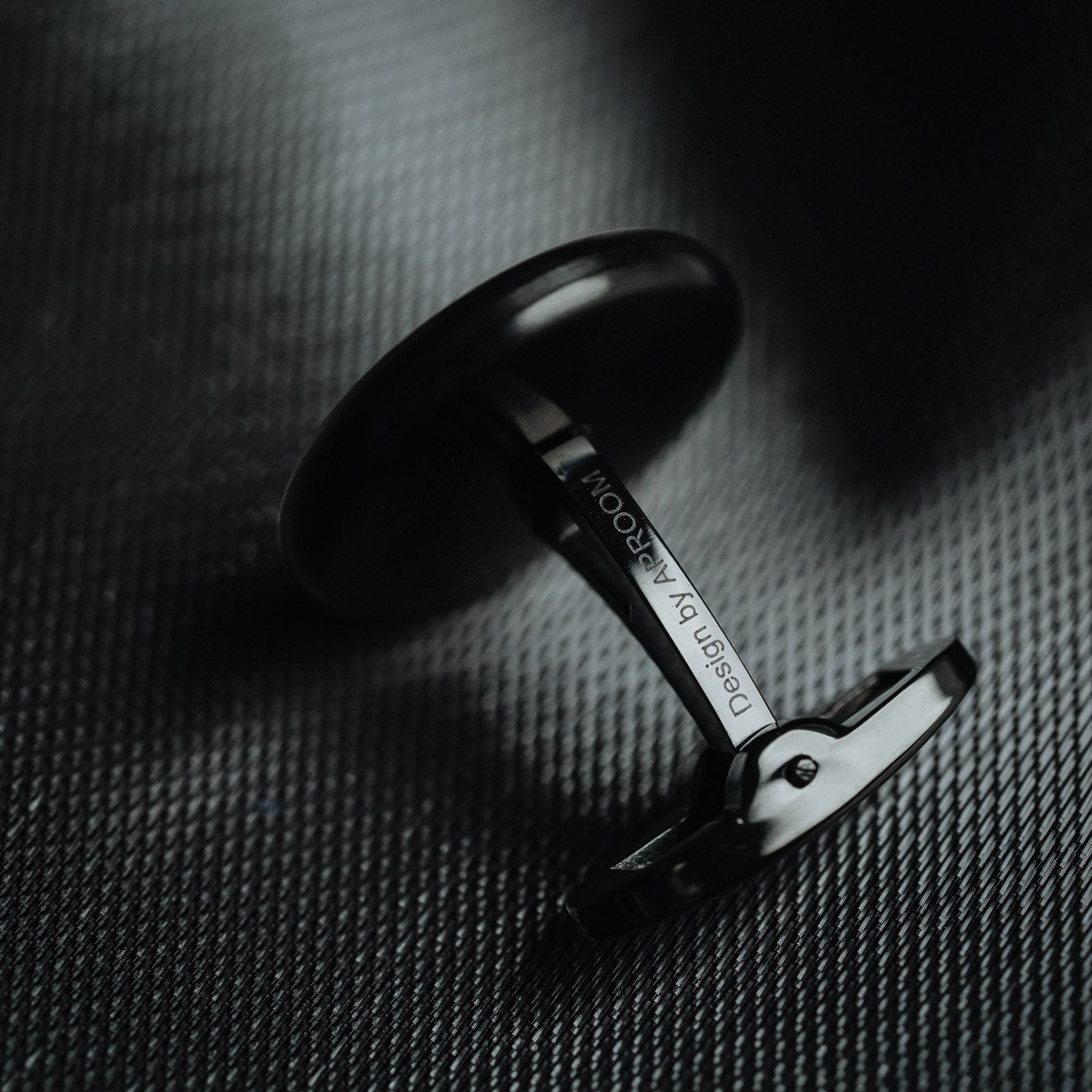 Darveil Luxe Cufflinks for Men - Light Luxury Business Style - Side View